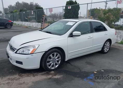 2007 Honda Accord 3.0 Ex from USA, damaged, VIN 1HGCM66577A027807